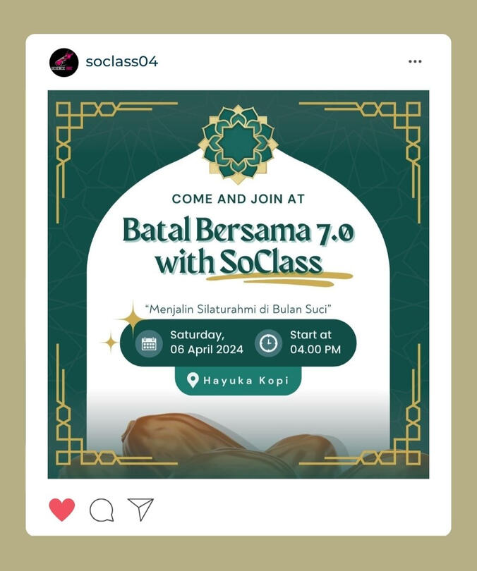 Feed Buka Bersama