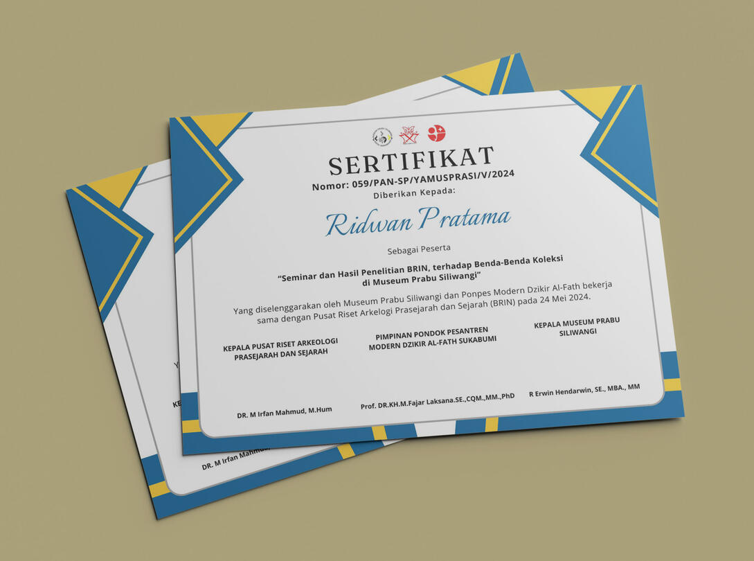 Sertifikat Seminar